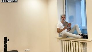 Jeans Facesitting (Jeanssitting) Punishment With Mistress Sofi