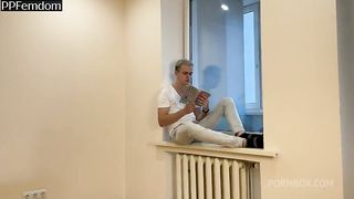 Jeans Facesitting (Jeanssitting) Punishment With Mistress Sofi