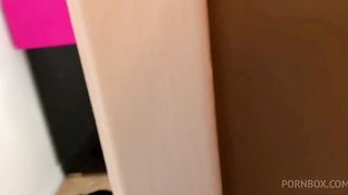 Horny School Teacher fucks her 2 roommates - first threesome