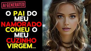 FUI JOGAR BILHAR COM MEU SOGRO E ELE ENCACAPOU MEU RABO VIRGEM...