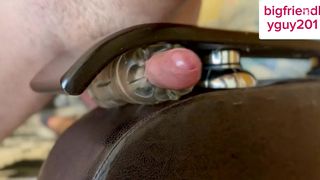 GUY MOANING AND FUCKING FLESHLIGHT UNTIL SHAKING ORGASM WITH HUGE CUMSHOT STRAIGHT HARDCORE