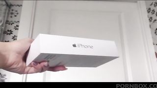 my italian slave bought me the iphone