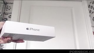 my italian slave bought me the iphone