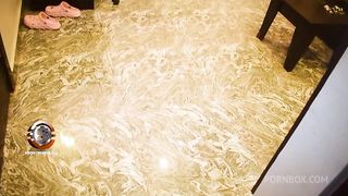 Sexy teen first timer taking it hard strokes