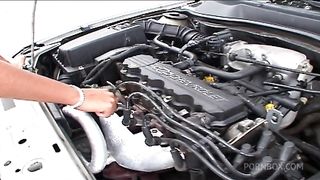 Nada como conhecer mecanica, voce pode foder um aviao como esta gata