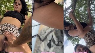 O SOL ESTAVA QUENTE, MAS O PECADOR SE REFRESCOU TOMANDO O MELZINHO DA MINHA BUCETA AO AR LIVRE .