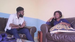 IN THIS TENSE SITUATION, THE NEIGHBOR CONTINUES TO TAKE ADVANTAGE OF THE MAN S ABSENCE TO HAVE RELATIONS WITH HIS WIFE BEHIND THE HOUSE.