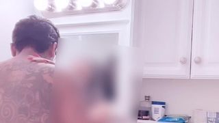 FUCKED HER IN THE BATHROOM AT MY FRIENDS HOUSE