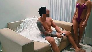 MY SISTER-IN-LAW GAVE ME A HUGE JOB. I ENDED UP TEARING HER PUSSY.