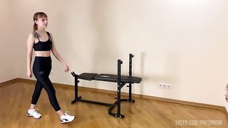 Sporty Mistress Kira In Yoga Pants - Fitness Ass Worship Lezdom
