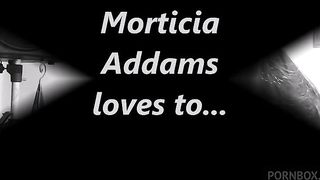 Morticia Addams and her great feet and ass