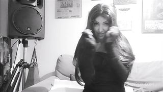 Morticia Addams and her great feet and ass