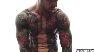 Sexy Juan Lucho Xmas Solo Masturbation