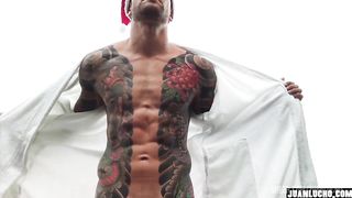 Sexy Juan Lucho Xmas Solo Masturbation