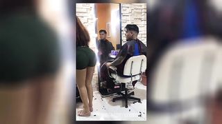 A PORN CLIENT VISIT ME AT THE BEAUTY AND HE COMES HORNY