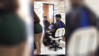 A PORN CLIENT VISIT ME AT THE BEAUTY AND HE COMES HORNY
