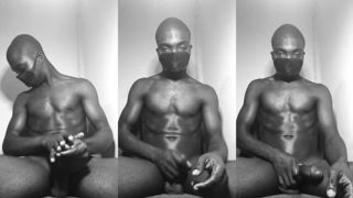 MY STEPMOM WATCHED ME STROKING MY COCK