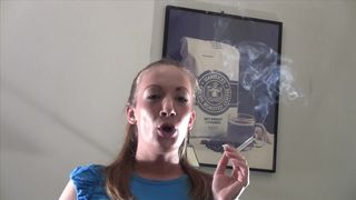 MEGAN BLONDE SFW NON NUDE SMOKING CLIPS PT 1