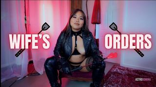 WIFE S ORDERS FEAT ASTRODOMINA