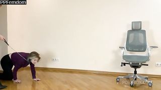 Queen Kira and Her Slave Girl - Worship and Spitting Lezdom