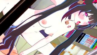 SPARKLE GETS CUMSHOT - HONKAI STAR RAIL HENTAI