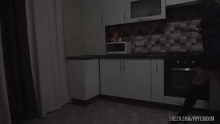 Slave Passionately Licks And Sucks Ass Hole Of Tattooed Mistress Agma - Home Rimjob Femdom