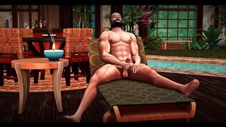 THE BLISSFUL SIMMERS_EROS S DEPUT MASTERBATION BY THE POOL