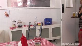 Foursome Party With Two Hot And Sexy Blondy Milf and Two Hards Cocks