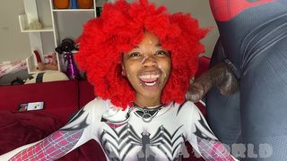 ENTER THE SPIDERVERSE S HOLES EBONY SPIDER SLUTS