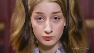 Piss BDSM with Skinny 19yo babe Sasha Paige! Shower Show