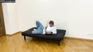 Triple Ass Humiliation and Facesitting Femdom In Jeans