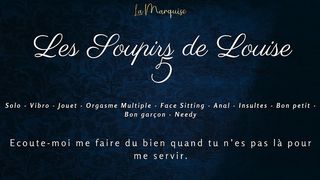 LES SOUPIRS DE LOUISE 5 - FRENCH FEMALE ANAL SOLO DIRTY TALKING