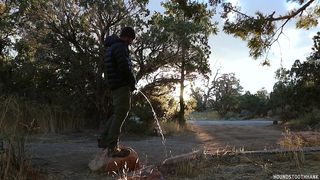 MY FIRST PISSING CLIP CAMPING COMPILATION