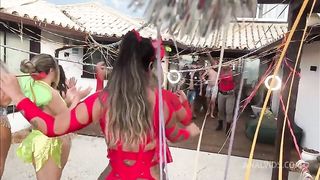 ORGIA DE CARNAVAL COM AS TRANS MUITO ANAL E PUTARIA