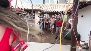 ORGIA DE CARNAVAL COM AS TRANS MUITO ANAL E PUTARIA