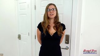 BRUNETTE HOTTIE KAY LEE DEEP FINGERS HER PUSSY AND SUCKS A HARD COCK!