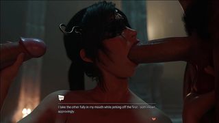 JOHANNESGAMING - UPDATE #348 - CROFT ADVENTURES 5 DOES LARA LOVE BOTH HER HOLES TO BE PENETRATED - MAY 03, 2025