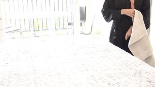 Lety Howl massage turns into spanking, fingering and face-fucking