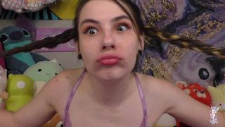 ZIVA FEY - NUDE SUPER SQUISHED SILLY FACE