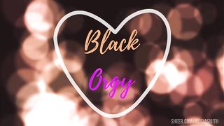 Black orgy