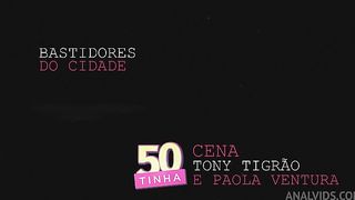 Behind the scenes with a hot busty