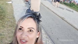 Apos a micareta na praia rolou mamadrive na volta