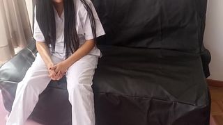 SLUTTY NURSE LETS HERSELF BE RECORDED FUCKING AFTER WORK SHIFT, SHE LIKES TO FUCK IN THE WAITING ROOM WHEN IT S EMPTY (SHEER COMPLETE VIDEO)