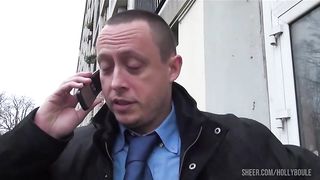 HOLLYBOULE - Arella Ampusa Human Resources Manager Ass Fucked On Her Desk