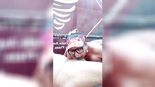 Fiz o gordinho taradinho gozar gostoso no meu pau
