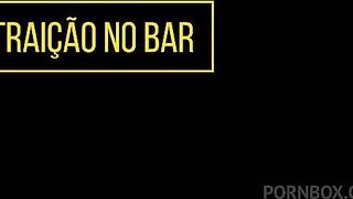 Sex with a stranger in the bar's backyard