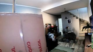 A namorada submissa invadiu minha cama e eu fiz ele socar minha buceta ate eu gozar