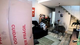 A namorada submissa invadiu minha cama e eu fiz ele socar minha buceta ate eu gozar