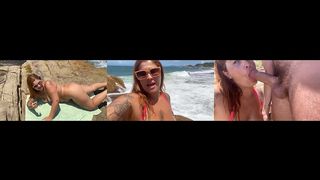 FUI PASSEAR NA PRAIA DE NUDISMO NA INTENCAO DE CHUPAR UMAS PICA DURA