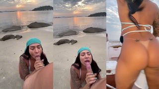 ERA SO UM ROLE DE LANCHA MAS ADORO ME EXIBIR E FAZER PUTARIA EM PUBLICO